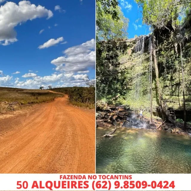 Muito Barata Fazenda a Venda 50 Alqueires Cidade Porto Nacional Tocantins Regiao Proximo P