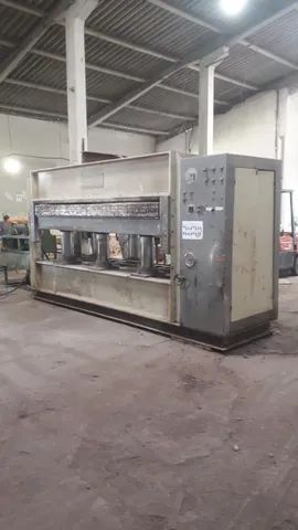 Prensa térmica 6 pratos maciços 1,22mx3,05m  - Foto 3