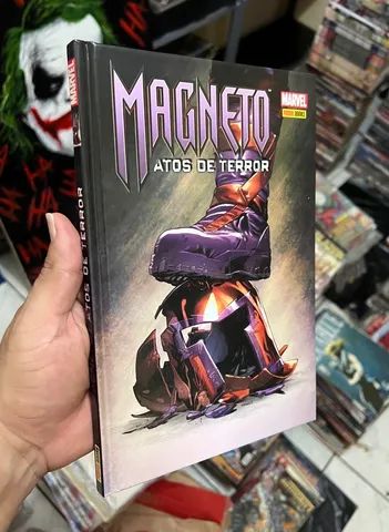 Magneto atos de terror capa dura