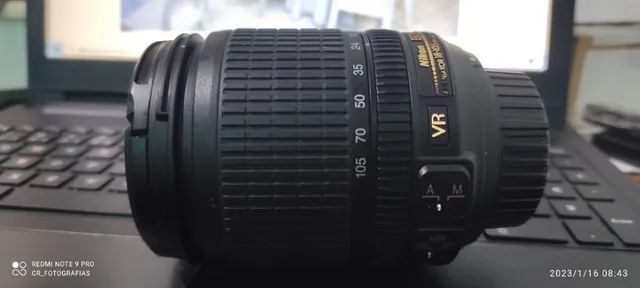 Lente Nikon 18-105mm 3.5-5.6 perfeita