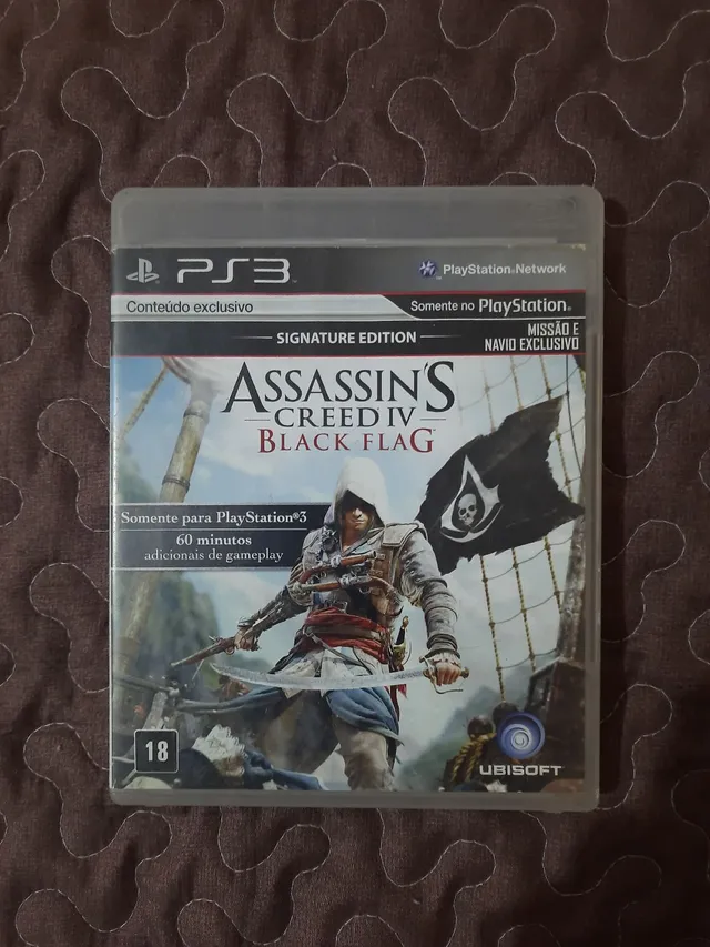 Assassins Creed Iv Black Flag Ps4 Jogo Mídia Física Dublado