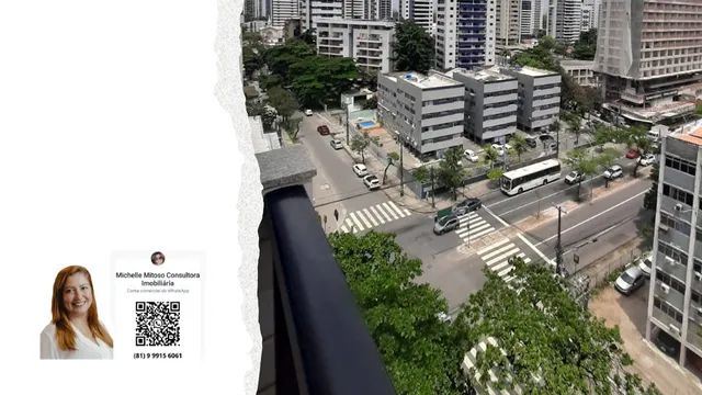 MT - Apartamento para venda possui 158 m2 com 4 quartos em Boa Viagem - Recife - PE - Foto 5