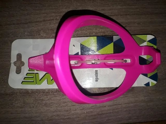 Suporte Garrafa Caramanhola Squeeze Nylon Cor Rosa (Entrega Grátis-Produto Novo)