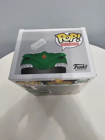 Funko pop Green Ranger 360. Glows in the dark. 2017 fall convention - Foto 3