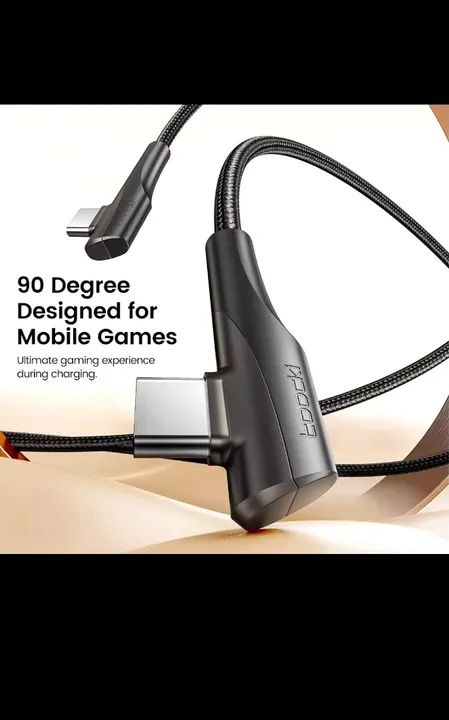 Cabo USB-C para USB-C PD 100W Toocki - Preto - Foto 4