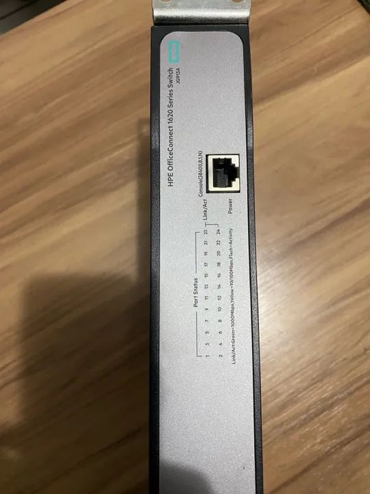 Switch de rede 24 portas Gigabit gerenciável  - Foto 5