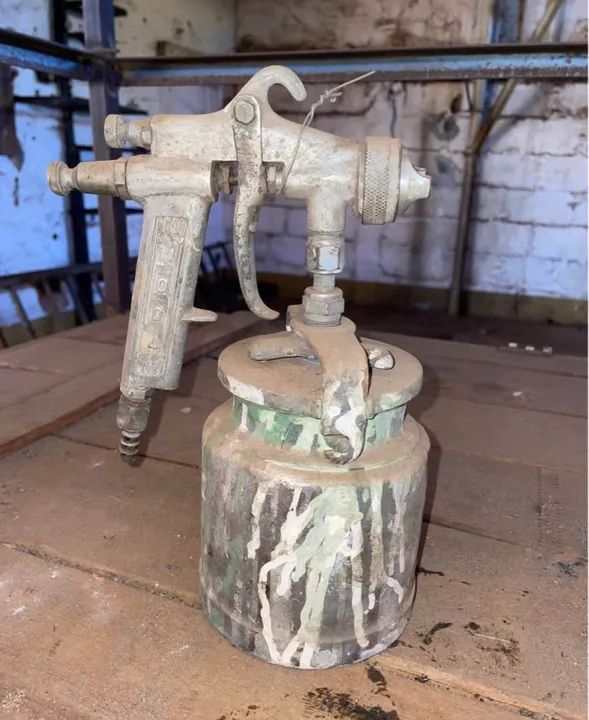 Revólver de pintura em alumínio 