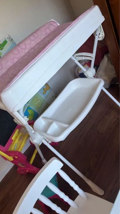 Trocador de bebê com almofada acolchoada - Foto 3