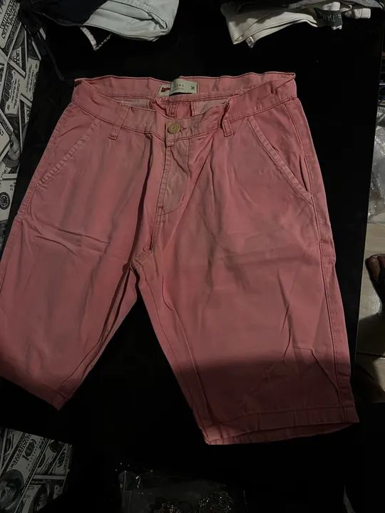 Bermuda Rosa barata pra vender hoje