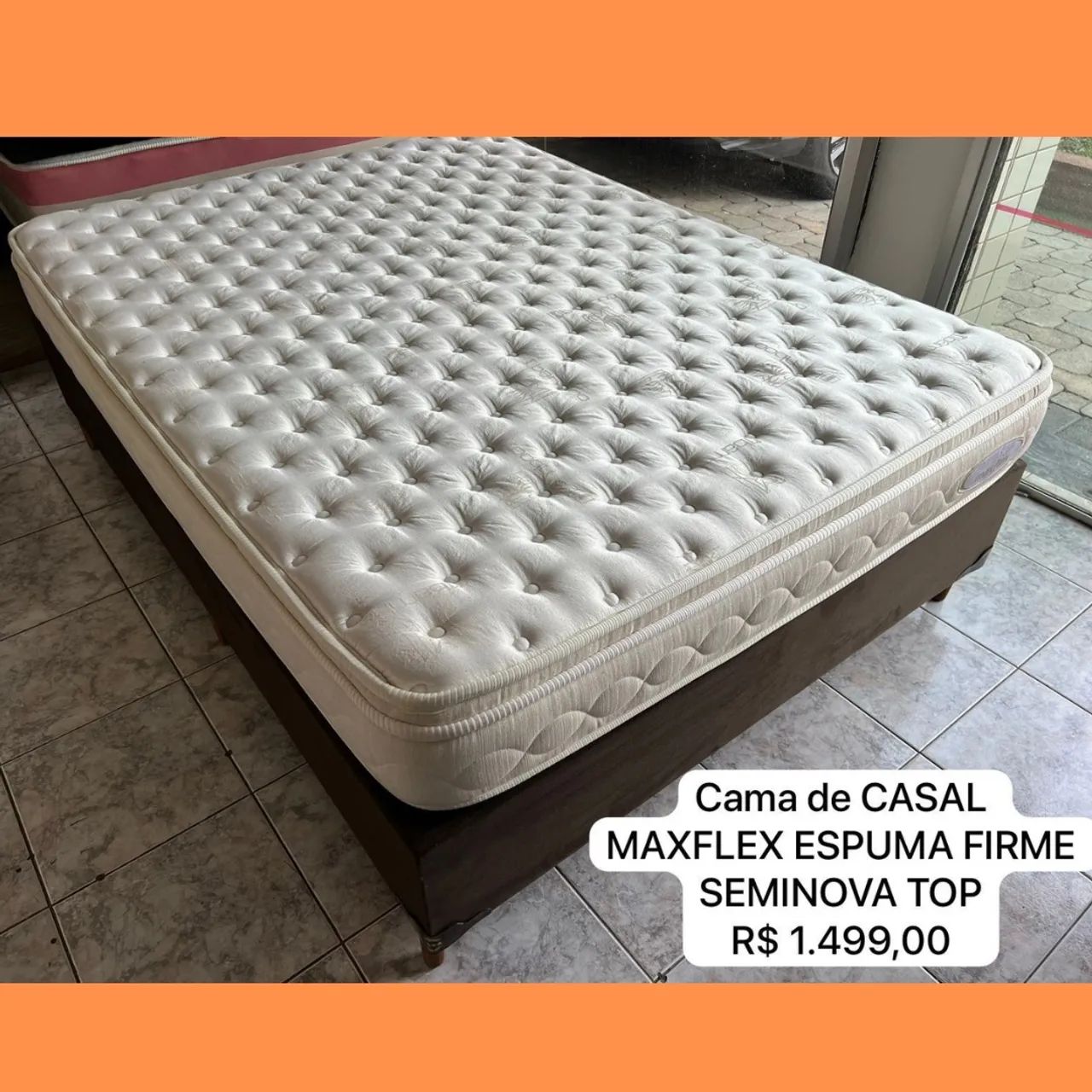 Cama Maxflex de Casal Espuma Firme