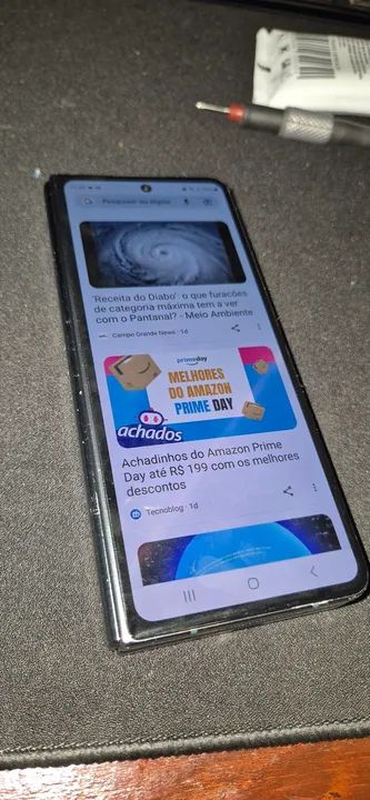 Tela Display Galaxy Z Fold 4 SM-F936B + cola original 