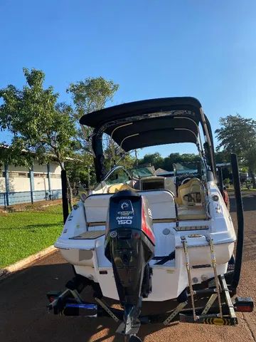 Lancha Focker 215 cabinada impecável - Foto 3
