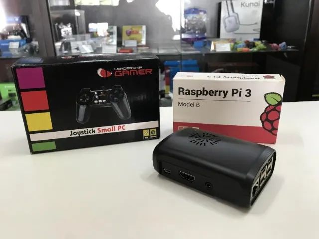 Raspberry Pi3 64GB 10000 Jogos Classicos 