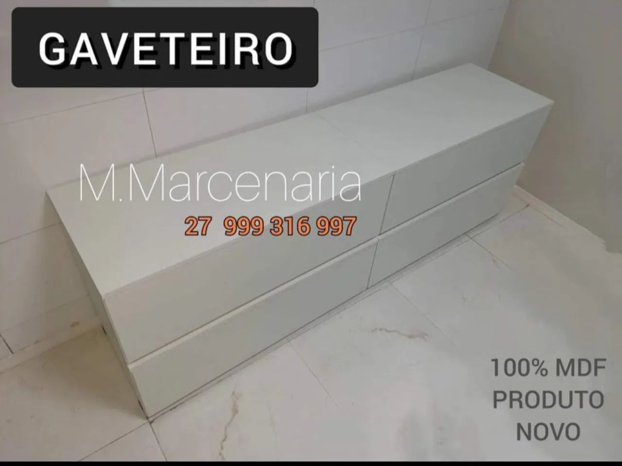 GAVETEIRO DE 1,80M  GRANDE - Foto 2