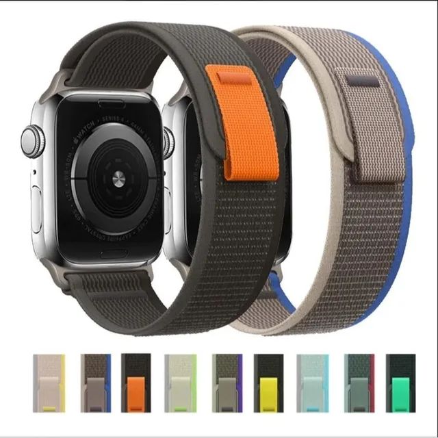 Pulseira estilo Loop Trail para relógio smartwatch Apple Watch 
