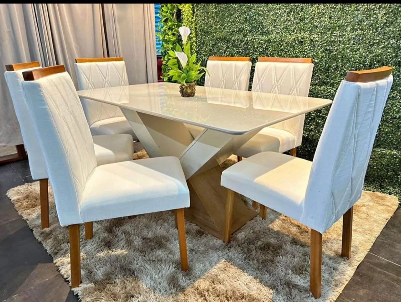 Conjunto de Mesa e Cadeiras para Jantar a partir de  - Foto 3