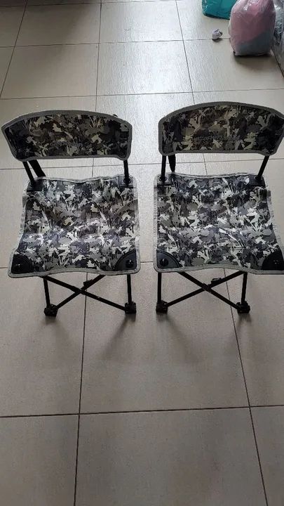 2 Cadeiras camufladas para Camping e Pesca  - Foto 5