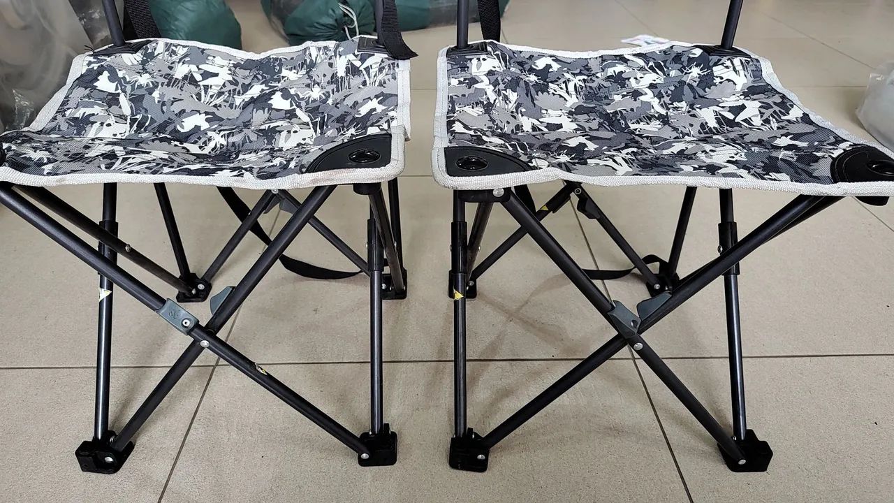 2 Cadeiras camufladas para Camping e Pesca  - Foto 3