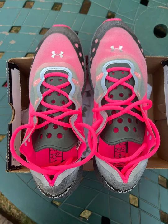 Tênis Under Armour Machina Mars, NOVO, Masculino, 44BR/12USA, edição limitada  - Foto 6