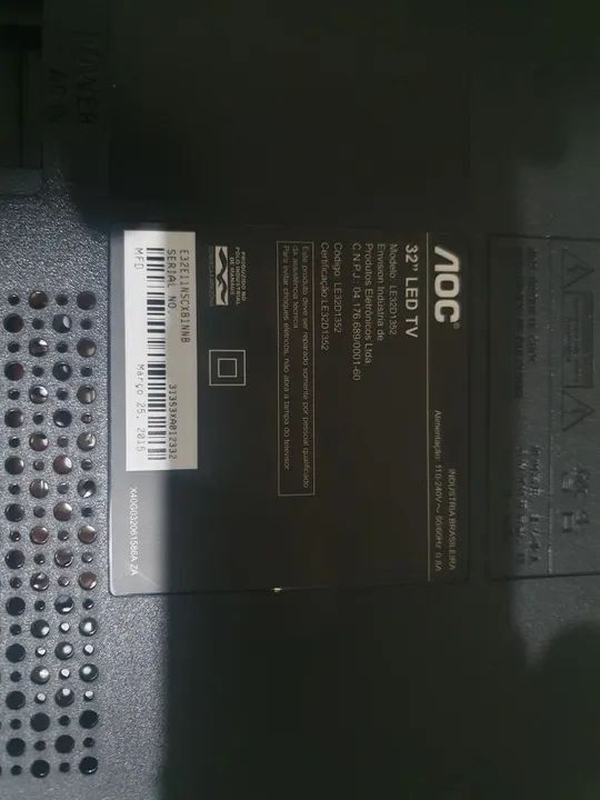 TV LED 32 polegadas AOC
