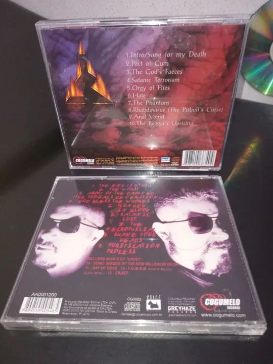 SARCÓFAGO Hate The Worst / Crust  - Foto 2