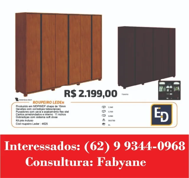 Guarda Roupa Leder