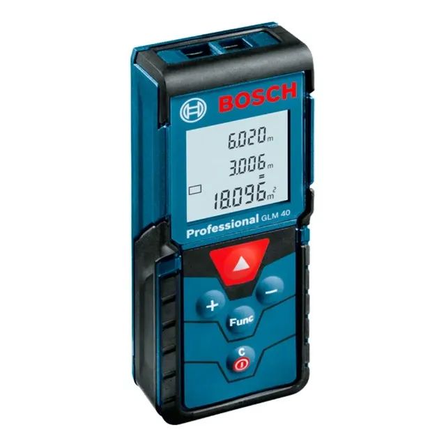 Trena Medidor de Distância Digital 40 Metros Bosch GLM40 Profissional - Foto 5