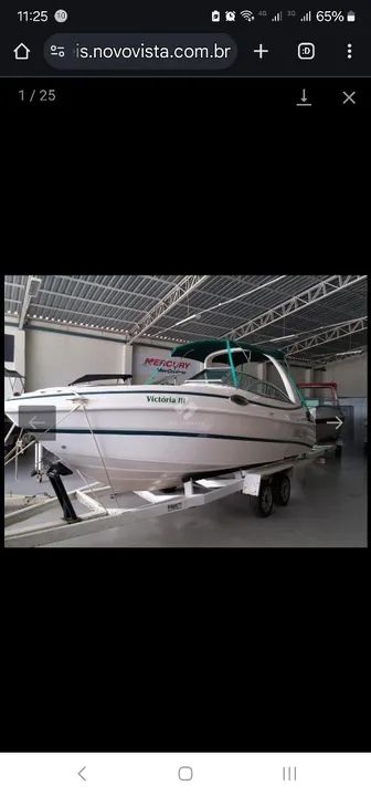 Lancha evolution 22.5 pes motor 200 hp