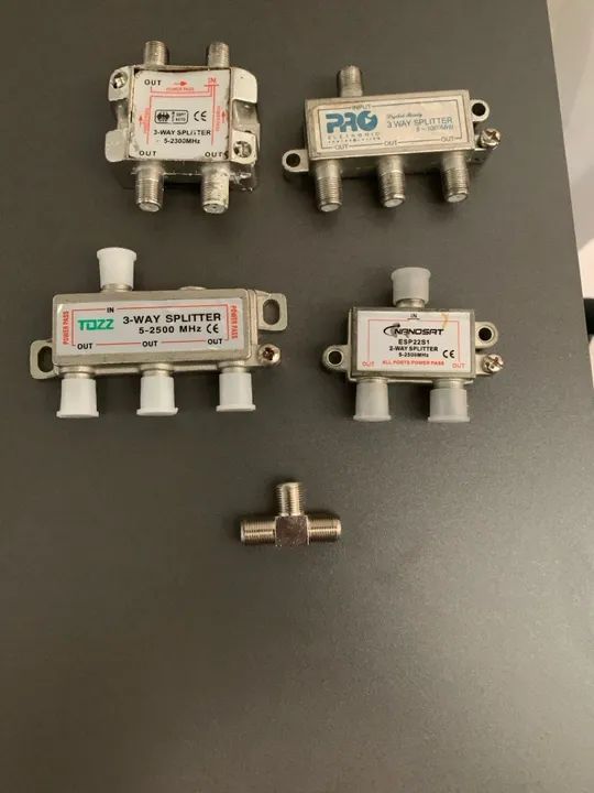 Kit de Divisores de Sinal para TV