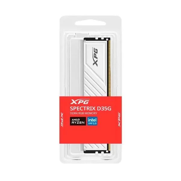Xpg Spectrix D35g Rgb Desktop 8gb 3200mhz White Ddr4 Memory Cl16 Rgb (Free Delivery)64374419446275123