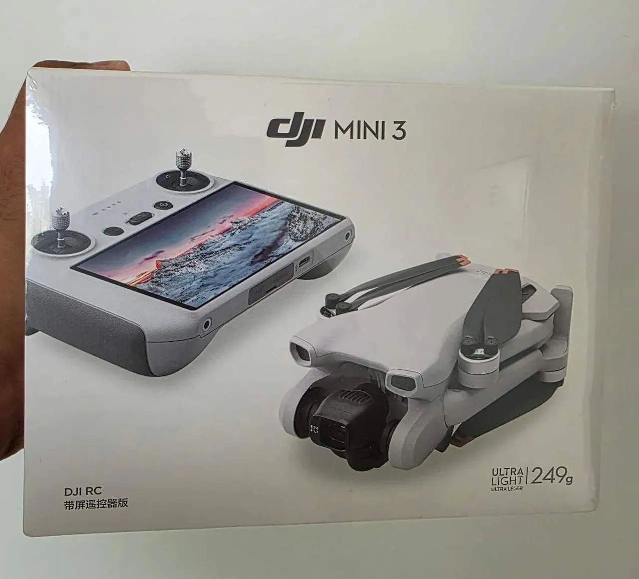 DJI Mini 3 RC (tela) - Novos e Compacto