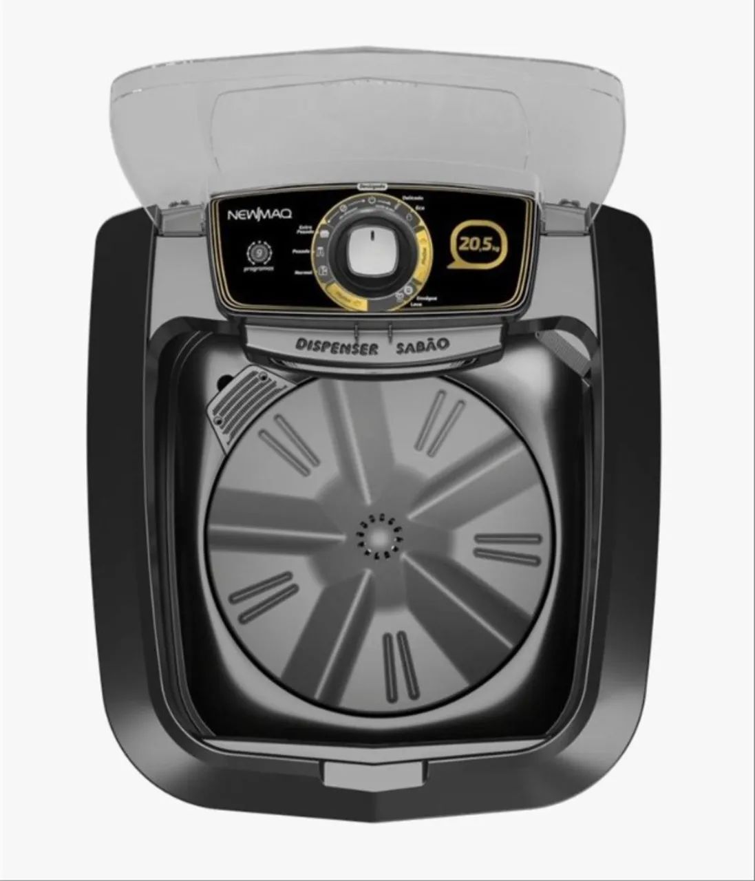 Tanquinho Semiautomática 20,5kg Plus Newmaq Branca (FAZEMOS ENTREGAS DF E ENTORNO) - Foto 3