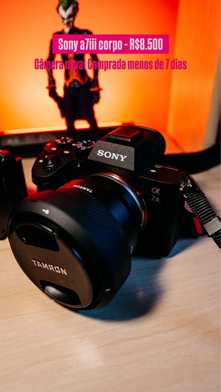 Sony a7iii corpo