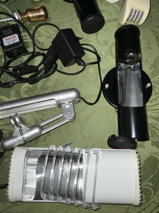 Kit de Luminária de mesa e luzes - Foto 2
