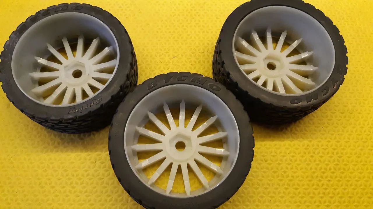 Rodas para modelismo 1/7 bcymo - Foto 3