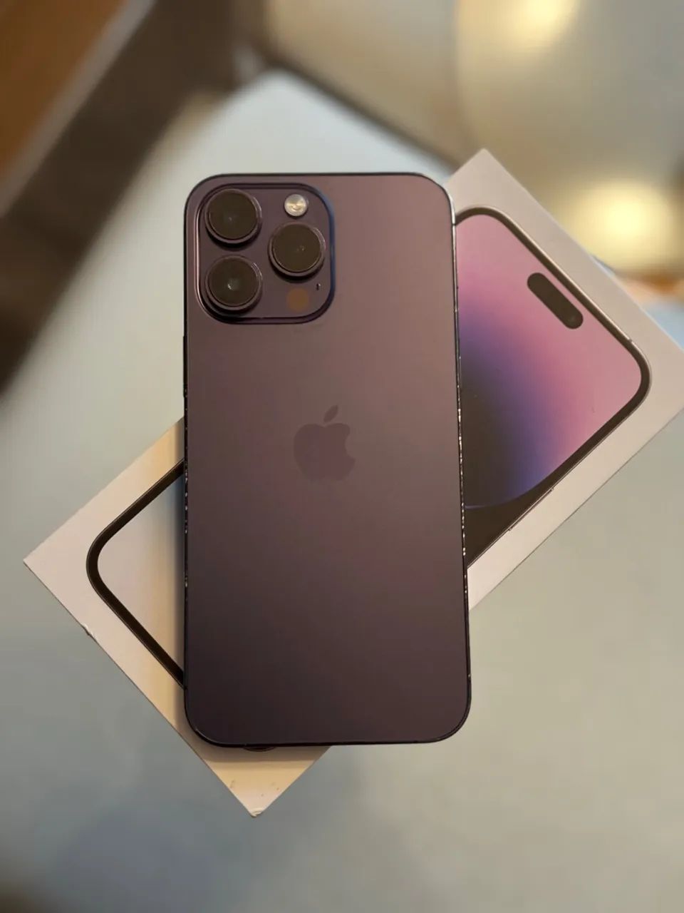 VENDO IPHONE 14 PRO MAX 128 ROXO (USADO) - Foto 2