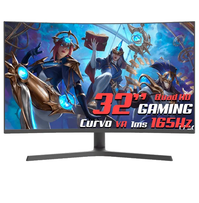 Monitor Gamer Curvo Prisma X 32 PL 165 Hz 2K Quad-HD 1ms FreeSync + HDR na Cx.