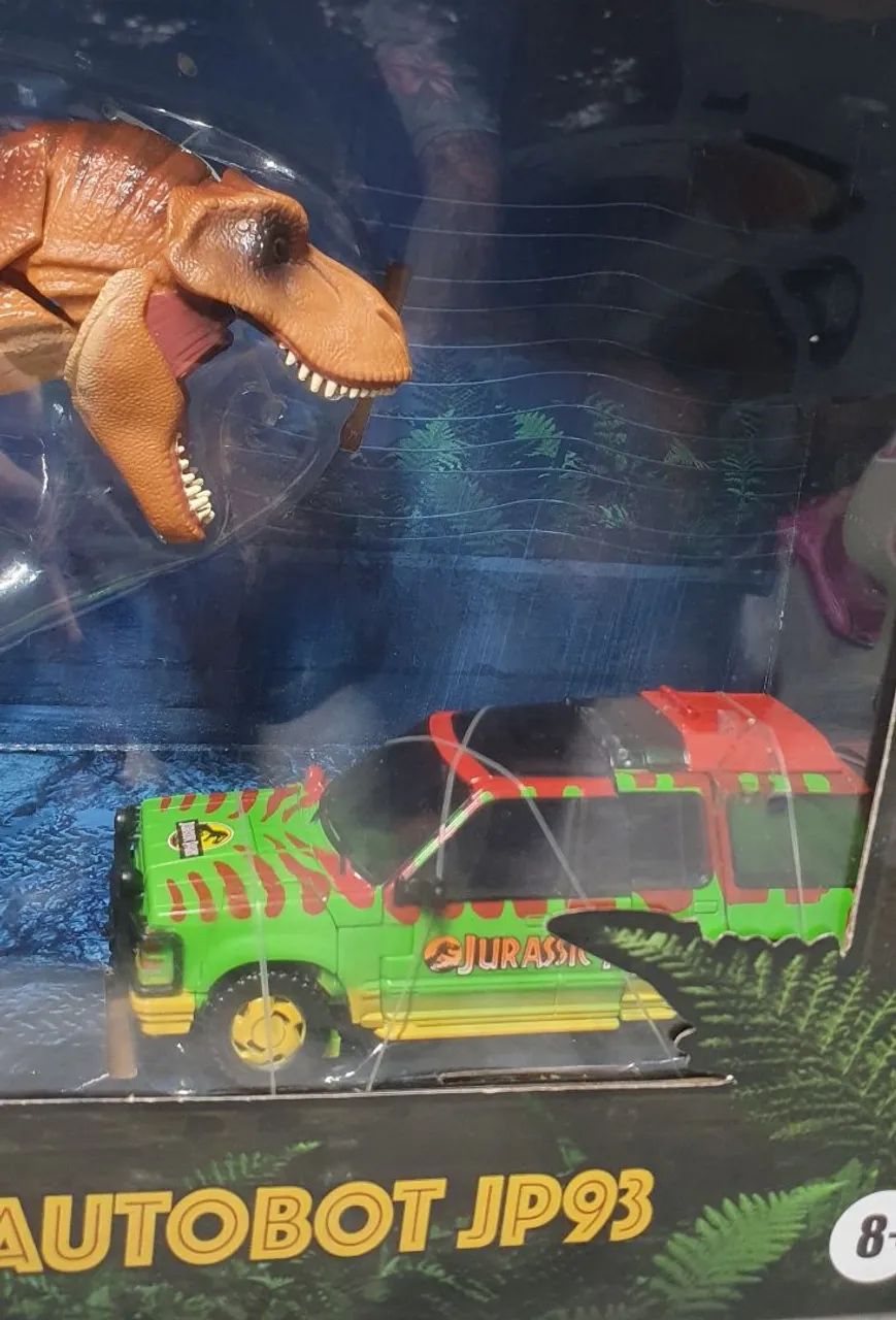 Transformers Jurassic Park Tyranncon Rex lacrado original Hasbro - Foto 2