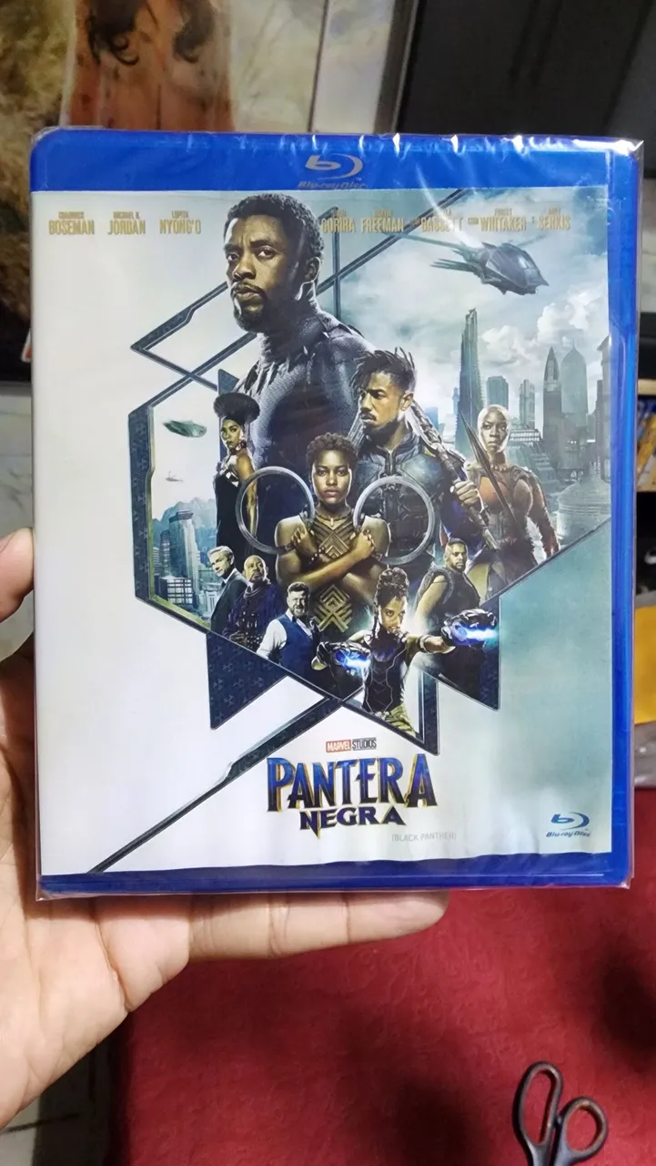 Blu-ray Pantera Negra Lacrado