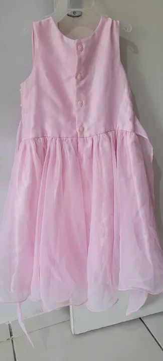 Vestido Rosa Festas 4 anos Lindo!!! - Foto 5
