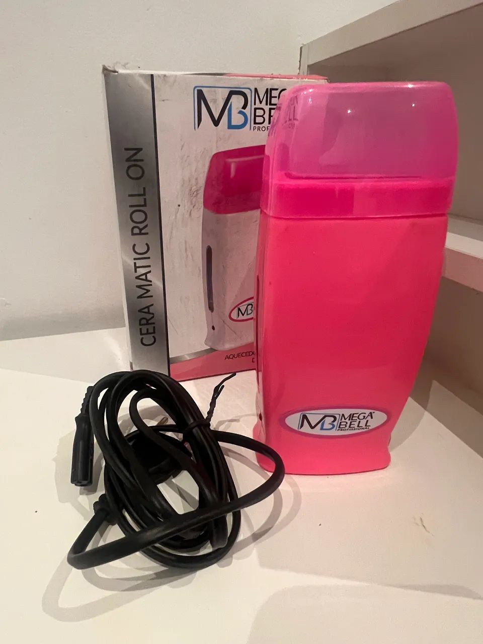 Aquecedor Roll On MEGA BELL ou derretedor de cera para depilação