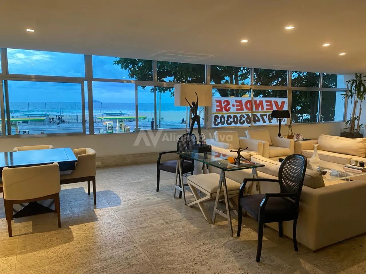 Leme | Apartamento 4 quartos, sendo 3 suites