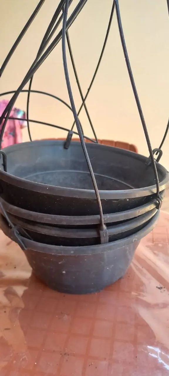 4 Vasos guia de Planta Suspensos - Foto 4