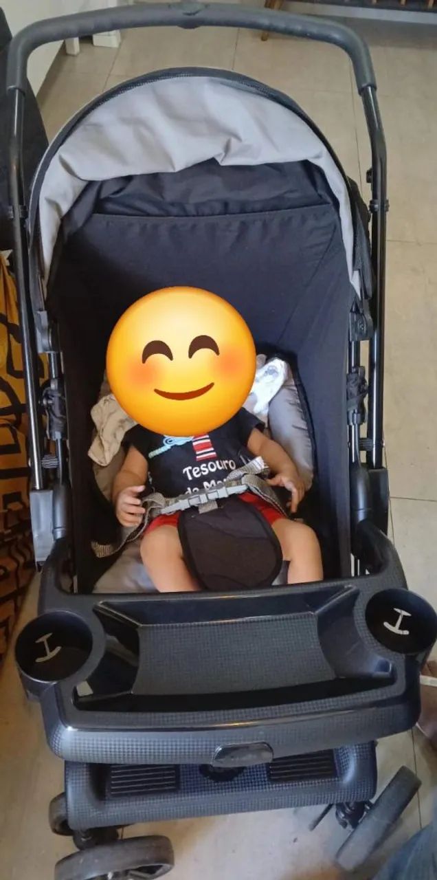 Vendo carrinho de bebê da marca Tutti Baby<br>Ele só tem 2 meses de uso<br>Valor:450 reais - Foto 3