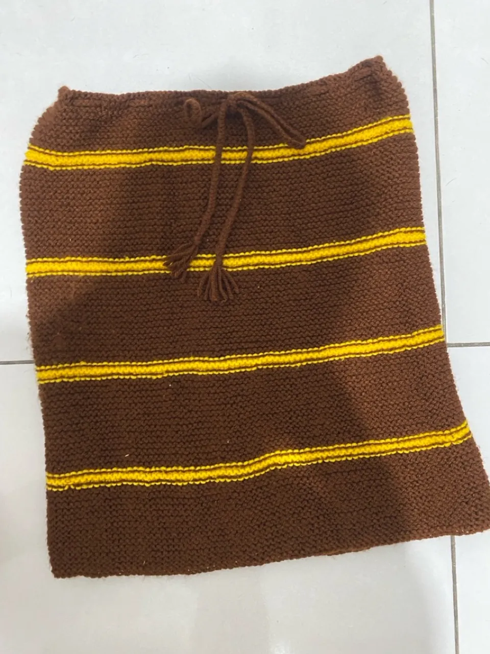 Saia de crochê GG
