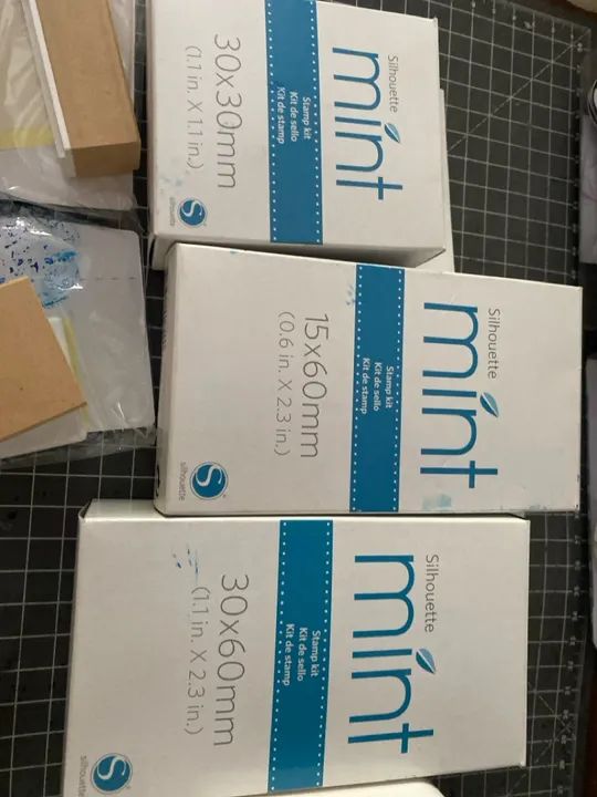 MAQUINA DE FAZER CARIMBO SILHOUETTE MINT  - Foto 5