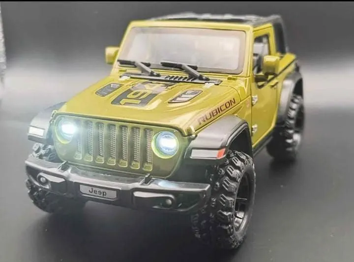 Miniatura Jeep Rubicon escala 1/32