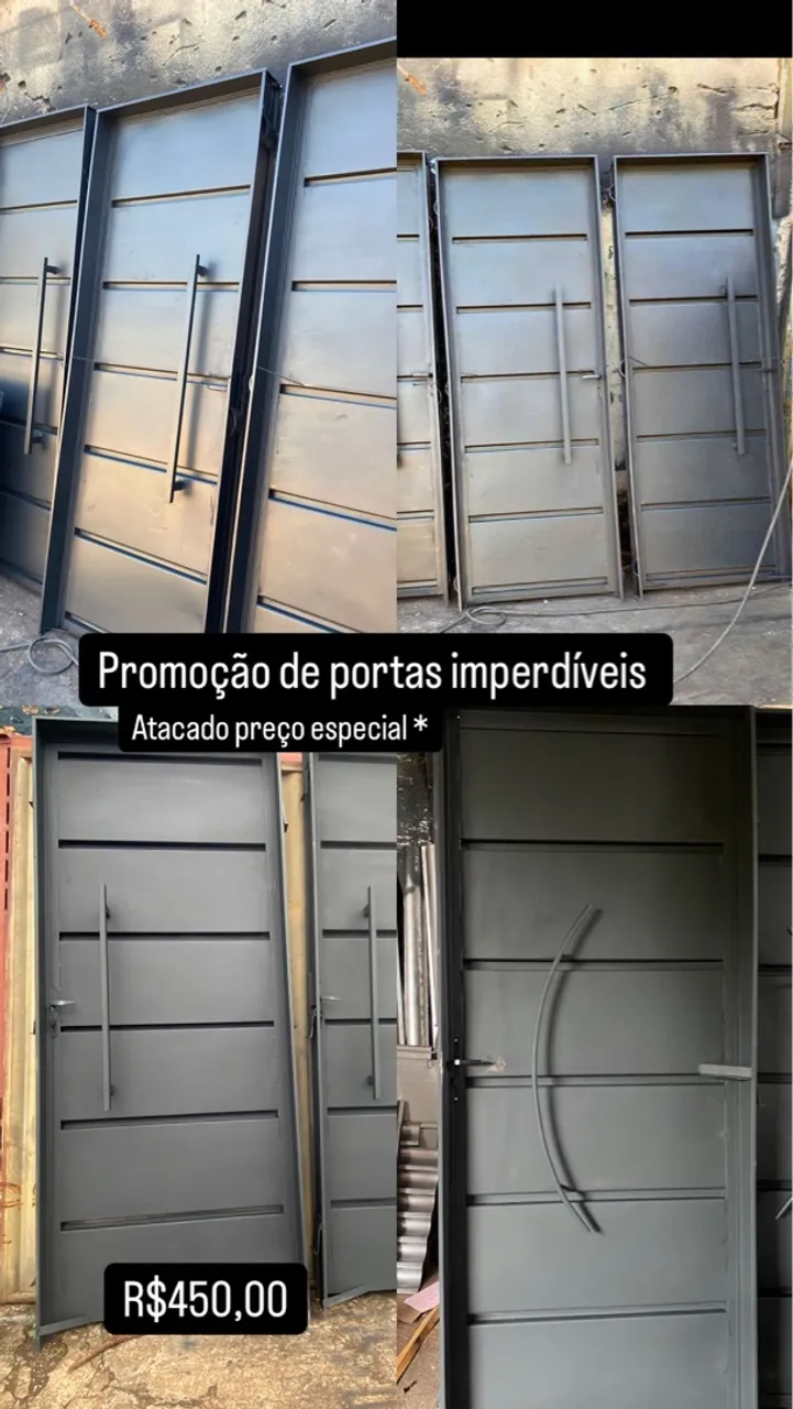 Promoção de portas novas bandeja 