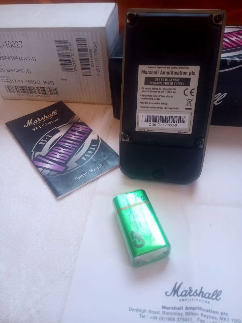 Marshall Vibrato/trêmulo Novo ! - Foto 3