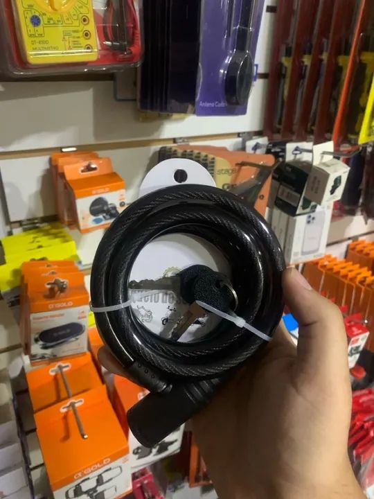Trava de Segurança para Bicicleta